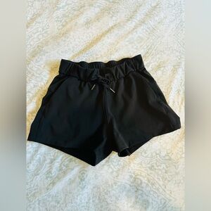 Black Size 4 Lululemon shorts